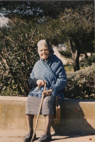 Photo-Helene-2022-T-A01 - Cousine Marie Decembre 1987 Le Lazaret