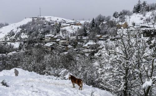Rousses vu depuis le pigonnier